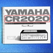 YAMAHA CR 2020 User Manual