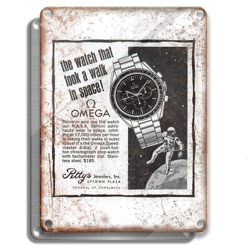 Insegna metallo orologio - in,