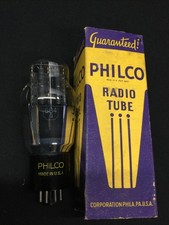 NOS NIB PHILCO 6B4G Amplificatore Vintage Tubo Aspirazione Filamento PRIMAVERA TESTATO S.9158