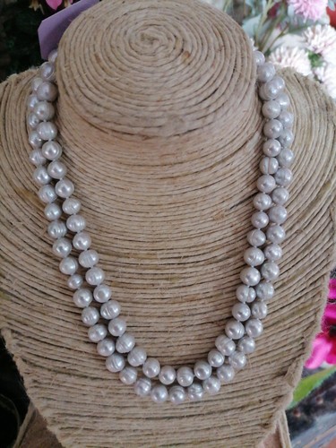 Collana doppio girocollo - , cm