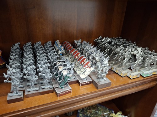 Statuine peltro anni - peltro,