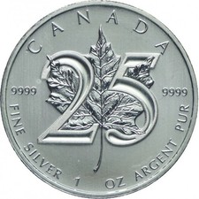 2013 ONCIA ARGENTO 5 DOLLARI