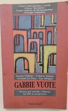 GABBIE VUOTE- PROCESSI PER OMICIDIO A PALERMO DAL 1983 AL MAXIPROCESSO(1992)