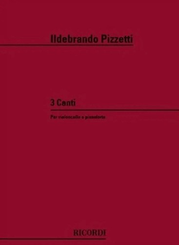 Pizzetti tre canti - tre,