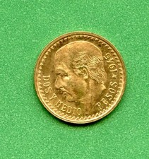 MESSICO 2 1/2 PESO 1945