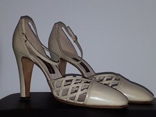 SCARPE VINTAGE ANNI '80 DI CLEO BOTTIER n. 35 ma ancora attualissime 