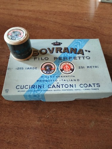 Filo per cucire sovrana nero - filo,