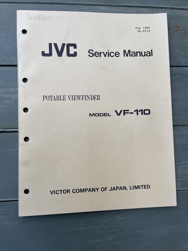 Manuale servizio jvc - manuale,