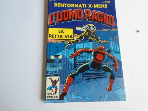 Uomo ragno numero star - l'uomo, 13