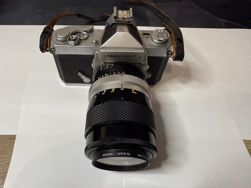 Fotocamera nikkormat ft3 con - nikkormat,