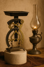 Antica bilancia doppia per