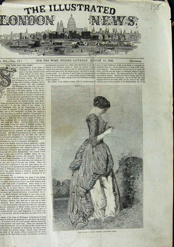 Vecchia stampa antica 1852