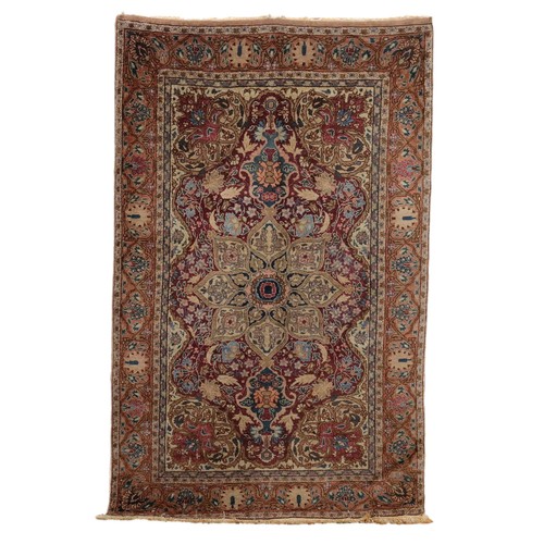 Tappeto kerman antico cotone - kerman,