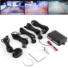 Kit 4 Sensori Parcheggio Retromarcia Backup Posteriore Buzzer Sistema Radar Allarme Suono