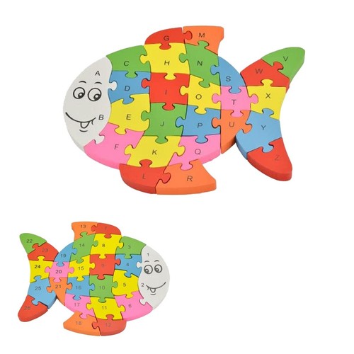 Puzzle legno gioco - in,