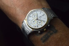 EBEL RARE FULL SET EL PRIMERO 1911 CHRONOGRAPH "MIAMI VICE" DON JOHNSON WATCH