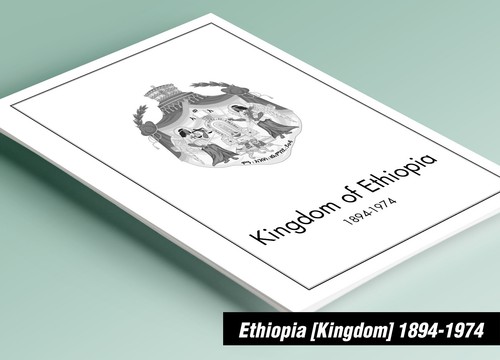 Etiopia stampata regno - etiopia,
