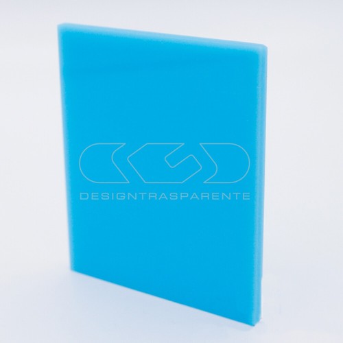 Lastra plexiglass celeste