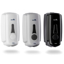 Dispenser Porta Sapone Liquido da 800ml NETTUNO Montaggio a Muro Parete T-SMALL
