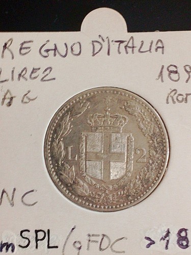Umberto lire 1899 - 2,