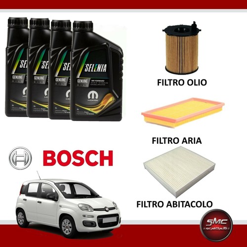 Kit tagliando filtri bosch - 3, +