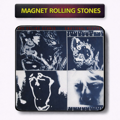 Magnet rolling stones - rolling,