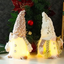 2 Pezzi Gnomo Di Natale,Natalizie Decorazioni,Gnomi Natale Con A 