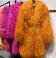 Cappotto vero agnello mongolo