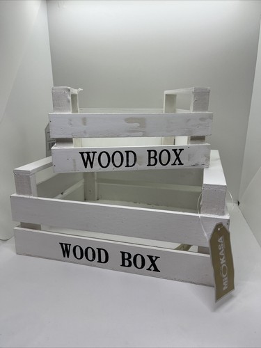 Cassette legno bianche home - bianche,