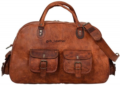 Borsa pelle vintage - in, 16"