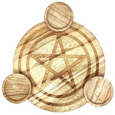 Pentacolo pentagramma porta