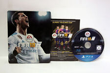 FIFA 18 STEELBOOK EDITION PS4 ITALIANO GIOCO USATO BUONO STATO VER ITA ML3 66244