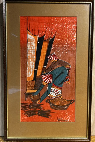 Quadro tessuto batik - quadro,