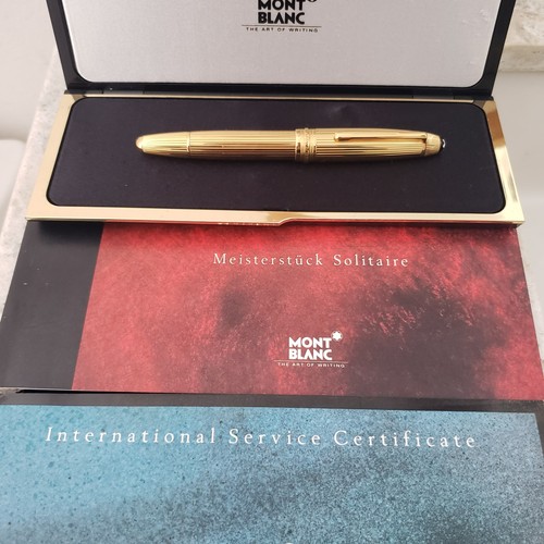 Montblanc solitaire vermeil - montblanc,