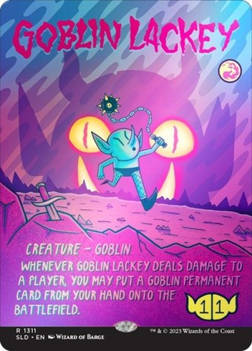 Goblin lackey rainbow - (1311), (rainbow
