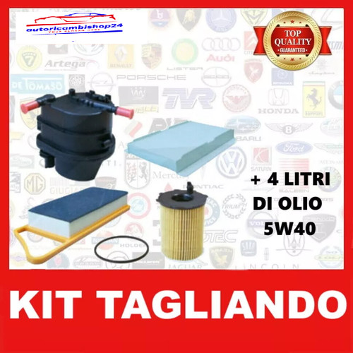 Kit tagliando 4lt di olio - 4lt,