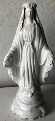 Antica madonna ceramica - ,