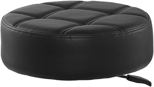 Cuscino seduta rotondo nero