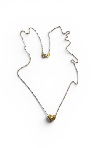Collana catenina 42cm oro - collana,