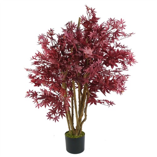 Acero artificiale 120cm foglie - acero,