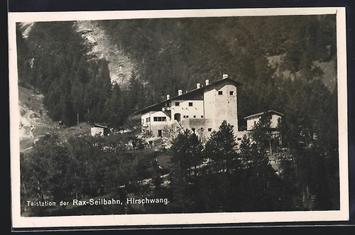 Cartolina stazione valle - a,