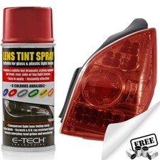 Luce posteriore in plastica vetro lente rossa lattina spray per auto luce 150 ml lattina + CP