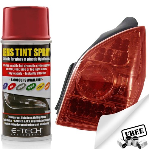 Spray tinta lente rossa tech - tinta,