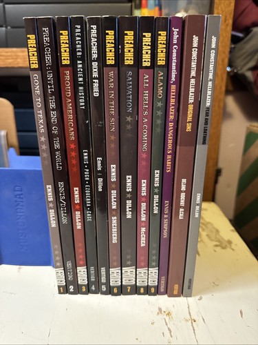 Lotto graphic novel preacher - novel,
