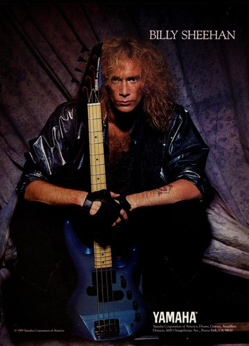 Billy sheehan vintage - billy, anni