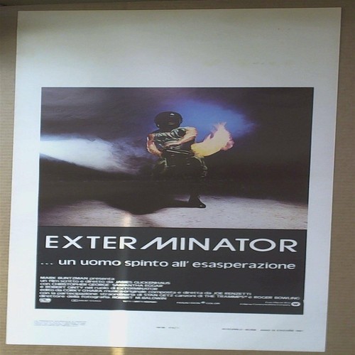 Locandina film exterminator - locandina,