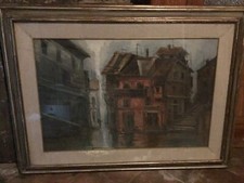 Quadro Aurelio Barbalonga “tempo Piovoso” 118x112,3