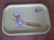 VASSOIO  IN METALLO MULINO BIANCO BARILLA - ANNI 80/90