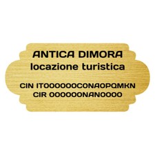 Targhetta Codice CIN