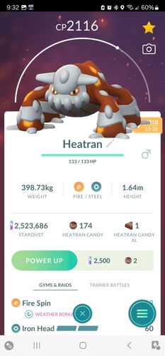 Pokemon trade heatran - trade, go